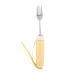 Disabled Fork Tablewares Eating Anti Spill Food Aid Utensil Anti Fall Utensil Home for Cooking Utensil Anti Falling Cooking Tableware Tableware Flatware Chests (Fork)