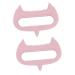 Fomiyes 2st acupuncture massage device Hand massager Comfortable head massage device silicone massager for the head head massage device made of silicone hair brush peousgel pink handy massage head