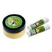 Jojoba Oil Hand Salve with over 50% Jojoba Oil (2 oz/60 gm) plus 2 Organic Jojoba Oil Lip Balms with over 70% Jojoba Oil (0.15 oz/4.6 gm). No added scents. 100% Natural.