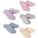 Buy 5 Pairs of Universal Disposable Hotel Slippers - High-Quality Anti-Slip Coral Fleece for Guests | Perfect for Parties & Events - Buy Online on GoSupps.com