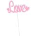 HOMSFOU 30 Pcs Love Shower Cake Picks and Toppers Decorative Cake Toppers Valentine s Day Wedding Cake Cupcake Toppers Birthday Cake Toppers Valentines Day Cake Toppers Self Made Food - Buy Online on GoSupps.com