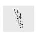 2 x 'Music' Microfiber Lens/Eyeglass Cleaning Cloths (LC00021852)