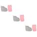 FOMIYES 3 Sets Gloves Paraffin Heated Booties Foot Wax Cover Paraffin Wax Feet Cover Hand Foot Care Tools Beauty Tools Paraffin Wax Mitts Booties Heat Tool Nursing Cover Fabric Pink Spa