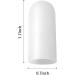 10 Pack Hoogoo Gel Toe Caps - Toe Covers for Ingrown Toenails, Corns, Blisters, Hammer Toes - White - Buy Online on GoSupps.com