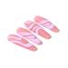 Brishow Long Press On Nails - Pink Lines Ballerina Acrylic Fake Nails | 24 Pieces for Women & Girls | International Shipping - Buy Online on GoSupps.com