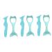 MAGICLULU 6 Pcs Make up Tools for Eyes Mascara Guard Silicone Mold Makeup Lipstick Heating