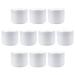 Beaupretty 10 Pieces Travel Containers Cream Jars Empty Cream Boxes Refillable Plastic Cosmetic Makeup Face Cream Jar Containers 5ml 5.5x5.5cm