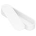 Gloglow cotton swab box portable mini travel swab container with lid for organizing small parts cotton swab 5.3 x 1.4 x 0.9 inches (white)