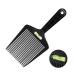 Barber Flat Top Comb with Level Bang Liquid Oil Hair Cutting Angle Adjustment - Black Styling Tool - Buy Online on GoSupps.com