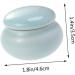 ibasenice Travel Cosmetic Containers Cosmetic Jars with Lids Candy Jar Travel Toiletries Sealed Container Airtight Glass Containers Small Ceramic Jar with Lid Balm Jars Empty Flour Ding Kiln Blue medium - Buy Online on GoSupps.com
