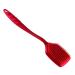 Bumdenuu Silicone Dishwasher Brush with Long Handle (Red)