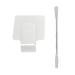 Buy Transparent Cosmetic Acrylic Mixing Palette & Spatula Set for Nail Art | Best Makeup Mixing Tools - Buy Online on GoSupps.com