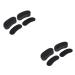 NOLITOY 20 Pairs Heel Grip Liner Heel Liner Pads Shoe Heel Grips Shoe Insert Shoe Mat Underlayment Thexstance Insoles Shoe Insoles Sticky Mats for Shoes Sponge Half Size Pad