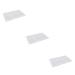 Milisten 3pcs Fondant Molds Gummy Molds Candy Decor Cake Stencils Silicone Molds Candy Molds Cake Decor Sunflower Mold Cookie Molds Silicone Cookie Mold White Chocolate Cake Mold mediumx3pcs Whitex3pcs