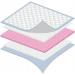 Baby Disposable Changing Mats - Waterproof 60x40cm Nappy Pads - 15 Sheets - Buy Online on GoSupps.com