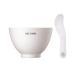 ONE THING Modeling Mask Mixing Bowl & Silicone Stick White | 1 Set | Facial Tool Kit for Modeling  Clay  Mud  Peel Off Mask  Reusable Spatula  Large Size Cup | Korean Skin Care