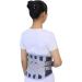 FoRes Fixed Breathable Waist Belt Back Lumbar Support Belt Four Curved Alloy Steel Plates With Removable Lumbar Pad Triple Compression Support Design For Back Pain Relief (Size : X-Large)