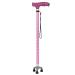 Walking Stick Smart Multi-Function Illuminated Crutches Elderly Telescopic Adjustable Walker Lightweight Blue It's so Kind of You powerfully Red