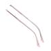 NHEISSCF glasses brackets glasses handles transparent pink metal glasses single tooth plastics and glass replacement-temple repair parts 1 pair