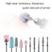Jeopoom Nail Miller Grinding Heads Bits 10 Pieces - Professional Manicure & Pedicure Kit for Gel Nails Polishing & Nail Surface Care - Buy Online on GoSupps.com
