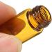 Vasana 12x Refillable Brown Glass Mini Bottles | 3ml Drip Bottles for Essential Oils Perfumes & Aromatherapy - Elite Fluid Containers - Buy Online on GoSupps.com