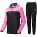 HOTSUIT Sauna Suit for Women Sweat Suits Gym Workout Exercise Sauna Jacket Pant Full Body Pink Jacket & Pants Large