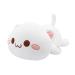 Soft Cat Plush Pillow Stuffed Animal Toy Kawaii Kitten Anime Plushie Hugging Pillow Plush Doll Toy for Kids Girls Birthday Valentine White 11.8 in