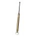 FRCOLOR Titanium Alloy Ear Spoon Ear Cleaner Earwax Removable Spoon Ear Wax Cleaner Titanium Alloy Earpick Ear Wax Picker Ear Pick Ear Wax Removal Tool Ear Wax Removal Kit Golden 9.00X0.70X0.70CM
