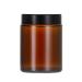 FIOERDTUIE Travel-friendly Reusable Amber Glass Bottle With Screw Lid Multi-functional Anti-slid Bottom Secure Lock Oil Extra Thick 150g Amber 150g 150g Amber 150g
