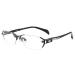 Fashion Rimless Reading Glasses Blue Light Filter Computer Glasses Men's Business Glasses with Titanium Frame (Size : 2.75 x)