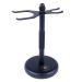 RoyalShave Safety Razor and Brush Stand - Powder Coated Black