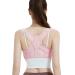Women's Posture Corrector Adjustable Back Brace Adjustable and Full Back Support Improves Back Posture and Lumbar Support L-XL Pink