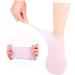 Ipetboom 1 Pair Sock Moisturizing Gel Booties Titanium Ear Pick Beauty Care Silicone Gel Skin Protect Soles Essential Oil Tableware Sucker Miss Moisture Cream Pink Natural Sebs 35X7X1cm - Buy Online on GoSupps.com