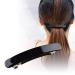 2 Pack Black Metal Spring Clips French Barrettes for Chic Styling - Buy Online on GoSupps.com