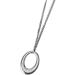 OralGos Fashion Oval Pendant Necklace - Cute Cool Simple Choker Statement Jewelry in Stainless Steel - Shop Internationally - Buy Online on GoSupps.com