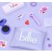 Bless Linen Billie Shaving Razor Start Set - DreamPop Color | 4 Piece Set - Buy Online on GoSupps.com