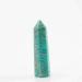 1pc 75mm-85mm Natural Polished Green Stone Point Crystal Suitable for Home Crystals Raw Stones and Minerals