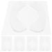Lot de 5 paires de masques l vres pour hydrater intens ment les rides des l vres et am liorer la couleur des l vres pour les soins des l vres en d placement