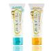Jack N' Jill Kids Natural Toothpaste - Kids Toothpaste Fluoride Free Organic Flavors BPA Free SLS Free Makes Tooth Brushing Fun for Kids - Banana & Blueberry 1.76 oz (Pack of 2) Banana & Blueberry 1.76 Ounce (Pack of...