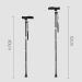 Canes Folding Cane Dependable Ajustable Height Lightweight Folding Walking Stick Cane with Built in LED Lights Non Slip Unisex Lightweight All Terrain Cane Folding Walking Stick with Bag - Buy Online on GoSupps.com