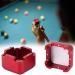 Vgeby Snooker Pool Chalk - Durable Aluminum Billiard Tip Chalk in 3 Colors | Portable Kreideetui (Red) for International Shipping - Buy Online on GoSupps.com