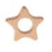 DIY Wooden Star Teething Pendant - Natural Color | Safe Eco-Friendly Baby Teether | UK Shipping Available - Buy Online on GoSupps.com