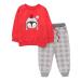 artie Baby Boys Comfortable Pyjamas for Kids Nightwear Children Footless 100% Cotton Long Sleeve Pjs Outfit Sets of 2 Pieces Pajamas for 12 Months to 8Years Old 18-24 Months Red