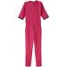 Buy Women's Anti-Stripe Adaptive Jumpsuit for Seniors & Alzheimer Patients | XXL Extreme Pink - Comfort & Style - Buy Online on GoSupps.com