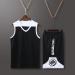 Custom Basketball Jersey Set for Kids & Men - Personalized Name Number & Team Logo - 2-Piece Shirt & Short in Black - Buy Online on GoSupps.com