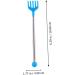 Beavorty Telescopic Stainless Steel Back Scratcher - 2 Pack Manual Itch Relief Tool (16x4.5cm) - Random Colors - Ideal for Easy Grooming - Buy Online on GoSupps.com