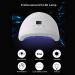 48W Intelligent Nail Lamp | LED UV Gel Curing & Nail Polish Dryer | Expert Manicure Tool for Home & Salon - Buy Online on GoSupps.com