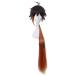 HIROAKIYA Zhongli Wig Genshin Impact Zhongli Cosplay Wig with Wig Cap Length approx.90cm