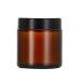 Allayu Versatile Amber Glass Bottle For Travel Makeup Products Multi-functional Screw Lid Reusable No Leakage Extra Thick 100g Amber 100g 100g Amber 100g