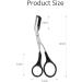 Ericotry 2PCS Eyebrow Trimmer Scissor with Comb Eyelash Shaping Cut Comb for Precise Eyebrow Grooming - Buy Online on GoSupps.com